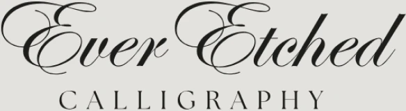 Stylish calligraphy business branding